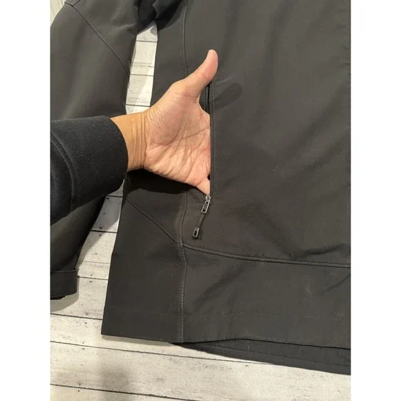 PATAGONIA Mens Softshell Jacket Sz 2XL XXL Full Zip Pocket Windbreaker Polartec